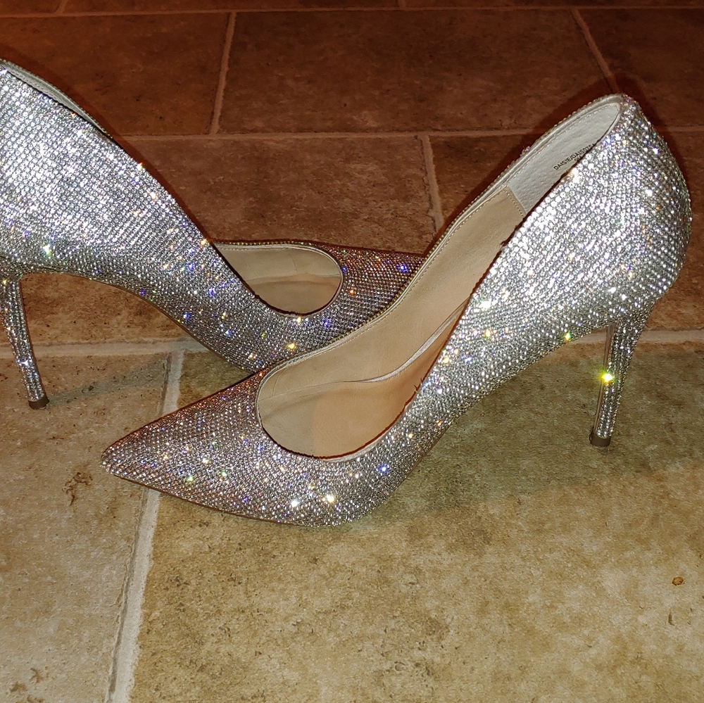 Steve Madden Rhinestone heels